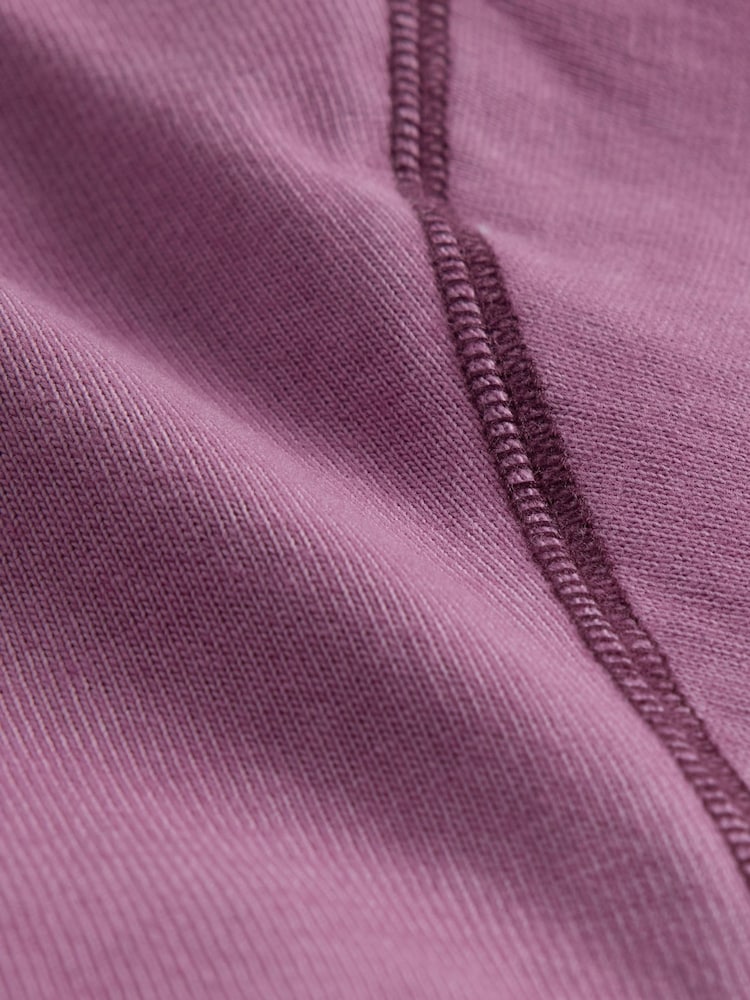 Gap Purple Heavyweight Boxy T-Shirt - Image 6 of 6 Gap Purple Heavyweight Boxy T-Shirt - Image 6 of 6