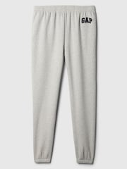 Gris - Pantalones de chándal con forro polar y logo de Gap - Imagen 4 de 4
