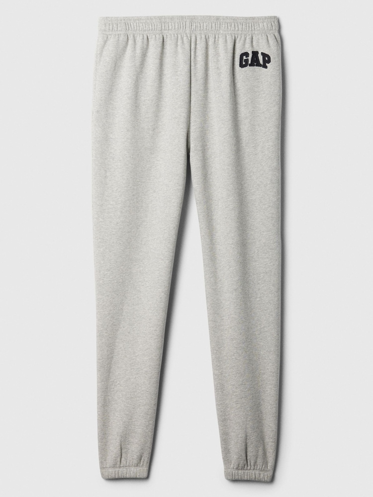 Gris - Pantalones de chándal con forro polar y logo de Gap - Imagen 4 de 4