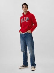 Gap Red Relaxed Logo Hoodie - Image 3 of 4