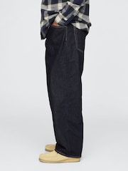 Gap Dark Wash Blue Extra Baggy Jeans - Image 3 of 5