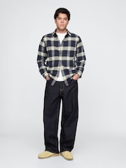 Gap Dark Wash Blue Extra Baggy Jeans - Image 4 of 5
