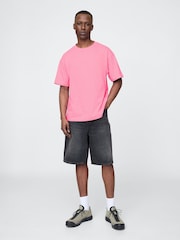 Gap Pink World Logo Short Sleeve T-Shirt - Image 3 of 5