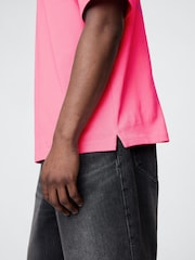Gap Pink World Logo Short Sleeve T-Shirt - Image 4 of 5