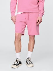 Gap Pink Relaxed Sweat Shorts - Image 1 of 5