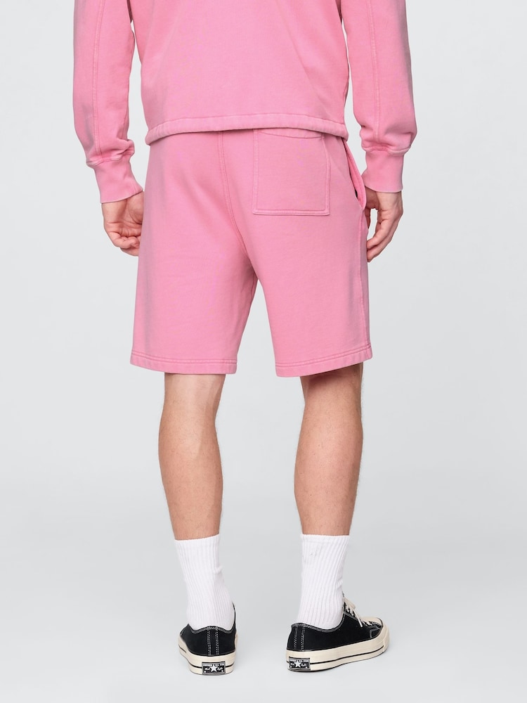 Gap Pink Relaxed Sweat Shorts - Image 2 of 5 Gap Pink Relaxed Sweat Shorts - Image 2 of 5