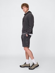 Gap Washed Black Relaxed Sweat Shorts - Image 2 of 5