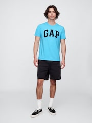 Gap Blue Everyday Soft Logo T-Shirt - Image 3 of 5