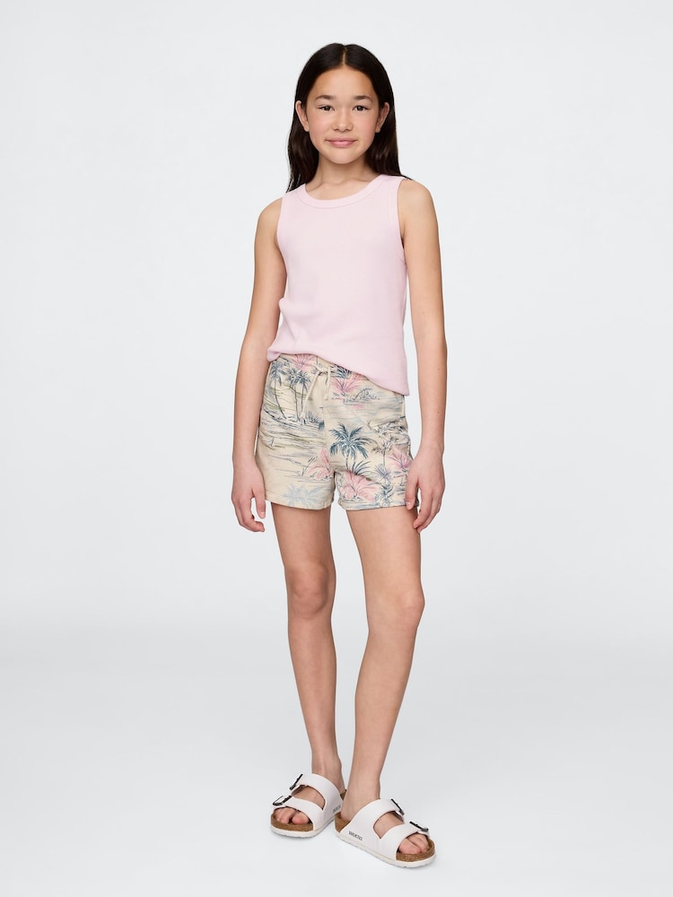 Pantalones cortos sin cierre con logo de Gap (4-13años) - Imagen 1 de 4