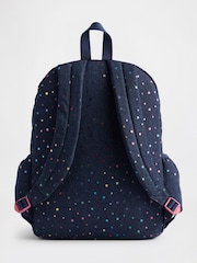 Gap Navy Blue Star Denim Backpack - Image 2 of 4