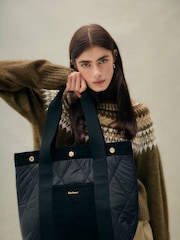 Barbour® Black Healy Tote Bag - Image 10 of 12
