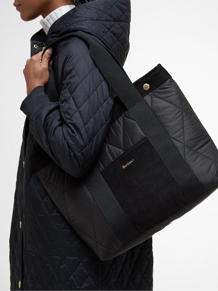 Barbour® Black Healy Tote Bag - Image 12 of 12