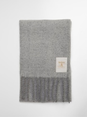 Barbour® Grey Ellison Chunky Scarf - Image 4 of 7