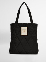 Barbour Black Mariah Tote Bag - Image 1 of 9