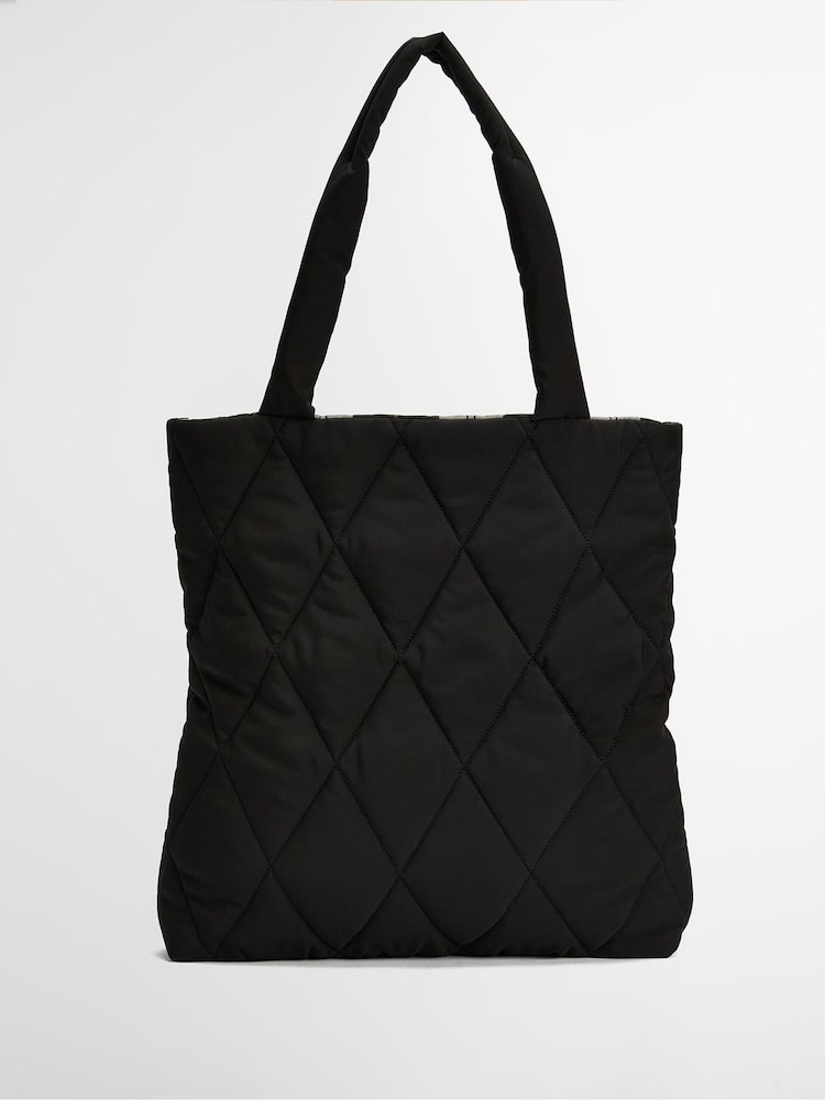 Barbour Black Mariah Tote Bag - Image 2 of 9