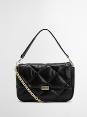 Barbour® International Black Soft Quilt Shoulder Bag - Image 15 of 19
