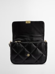 Barbour® International Black Soft Quilt Shoulder Bag - Image 17 of 19