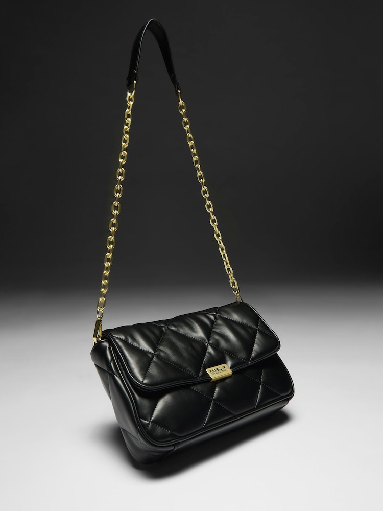 Barbour® International Black Soft Quilt Shoulder Bag - Image 2 of 19 Barbour® International Black Soft Quilt Shoulder Bag - Image 2 of 19