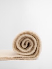 Barbour® Cream Ellison Chunky Scarf - Image 5 of 9