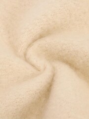Barbour® Cream Ellison Chunky Scarf - Image 8 of 9