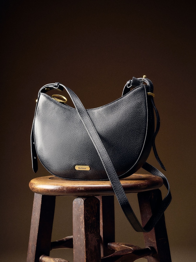 Barbour® Black Sorrel Sling Bag - Image 1 of 2