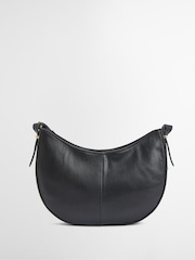 Barbour® Black Sorrel Leather Sling Bag - Image 4 of 10