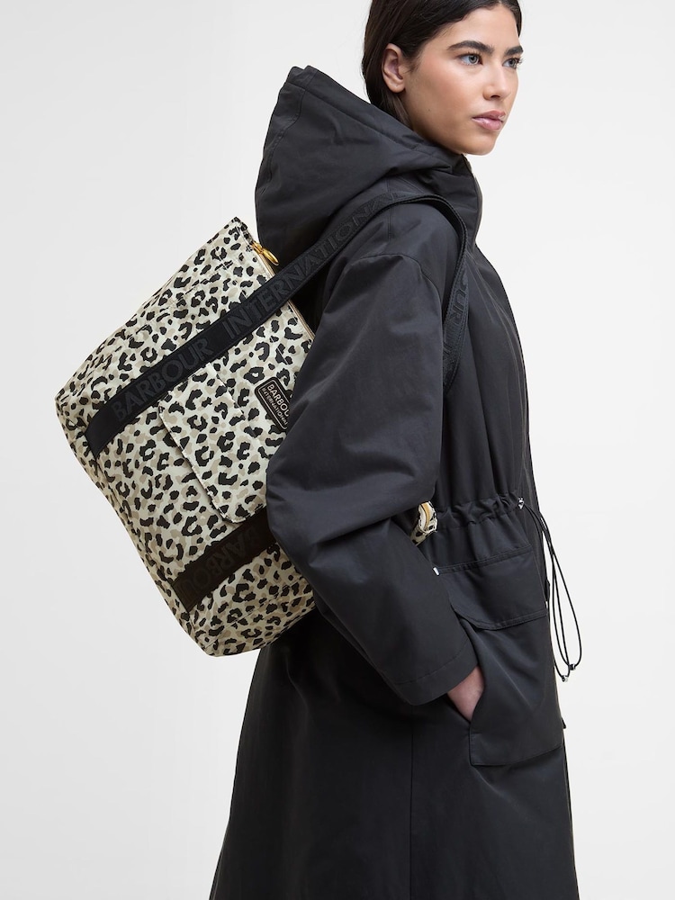 Barbour® International Cream Boulevard Tote Bag - Image 10 of 10