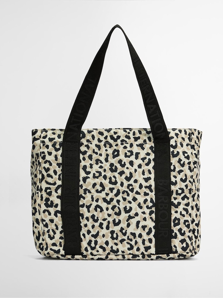 Barbour® International Cream Boulevard Tote Bag - Image 2 of 10