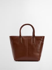 Barbour® Brown Birch Leather Tote Bag - Image 2 of 8