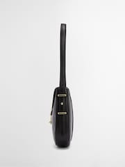 Barbour® Black Alder Leather Sling Bag - Image 4 of 8