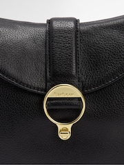 Barbour® Black Alder Leather Sling Bag - Image 6 of 8