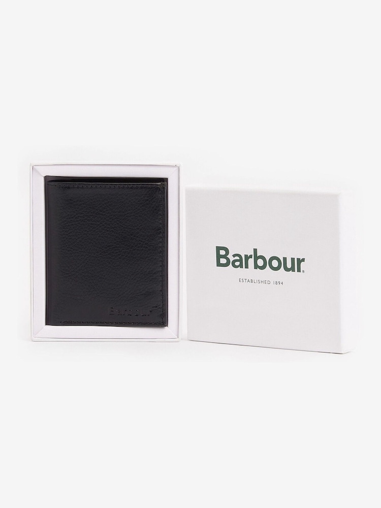 Barbour® Black Colwell Billfold Wallet - Image 2 of 4 Barbour® Black Colwell Billfold Wallet - Image 2 of 4