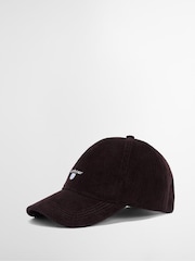 Barbour® Brown Preston Cord Cap - Image 1 of 7