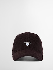 Barbour® Brown Preston Cord Cap - Image 3 of 7