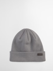 Barbour® Blue Tartan Swinton Beanie Hat & Scarf Gift Box Set - Image 4 of 8