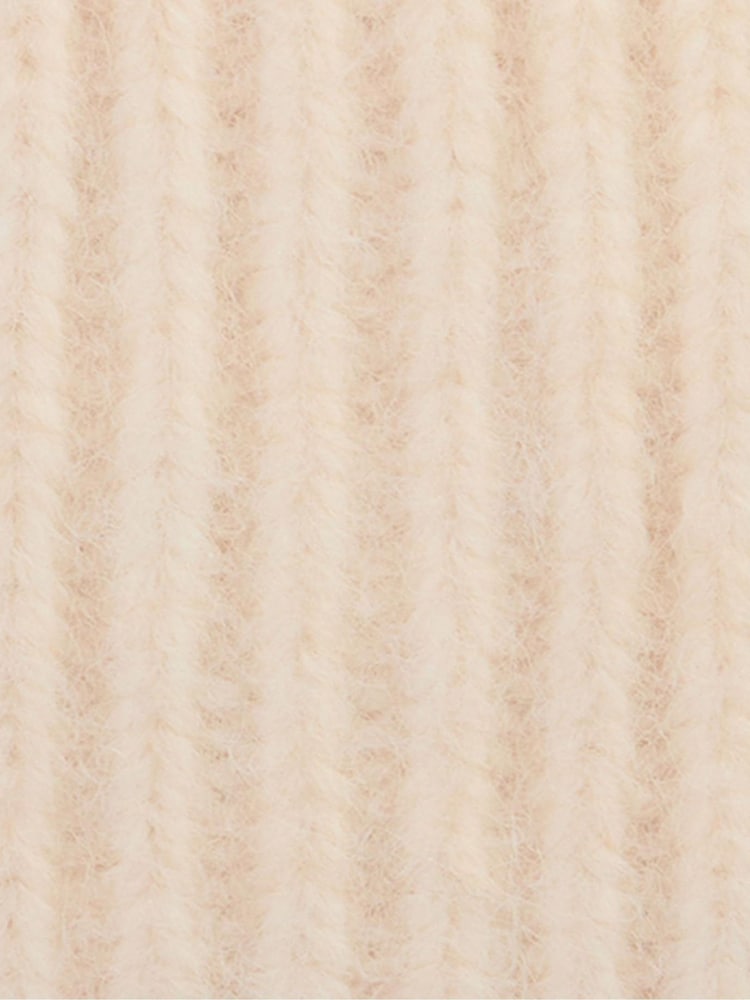 Barbour® Cream Meryl Knitted Beanie Hat - Image 4 of 4 Barbour® Cream Meryl Knitted Beanie Hat - Image 4 of 4