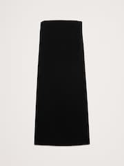 Banana Republic Black Stretch-Crepe Strapless Long Midi Dress - Image 4 of 4