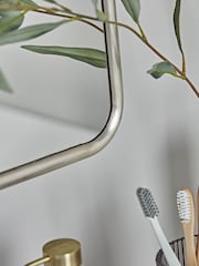 Cox & Cox Antique Silver French Rectangle Wall Mirror - Image 3 of 4