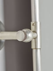 Cox & Cox Antique Silver French Rectangle Wall Mirror - Image 4 of 4