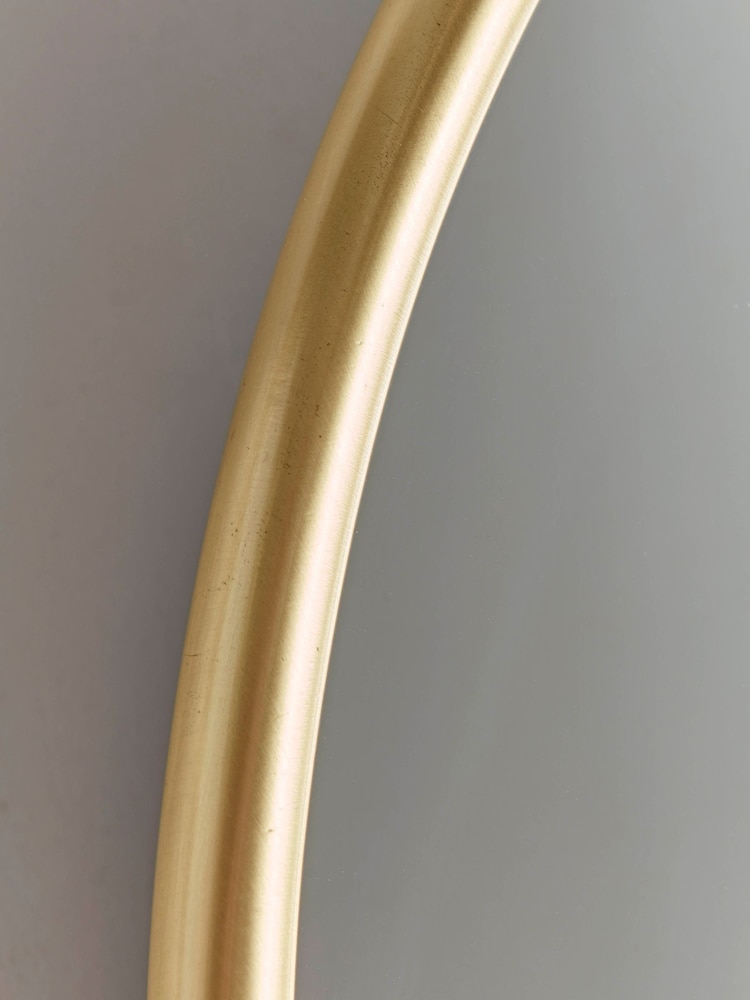 Cox & Cox Brass French Oval Mirror - Image 3 of 3