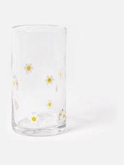 Oliver Bonas Clear Daisy Glass Vase - Image 2 of 3