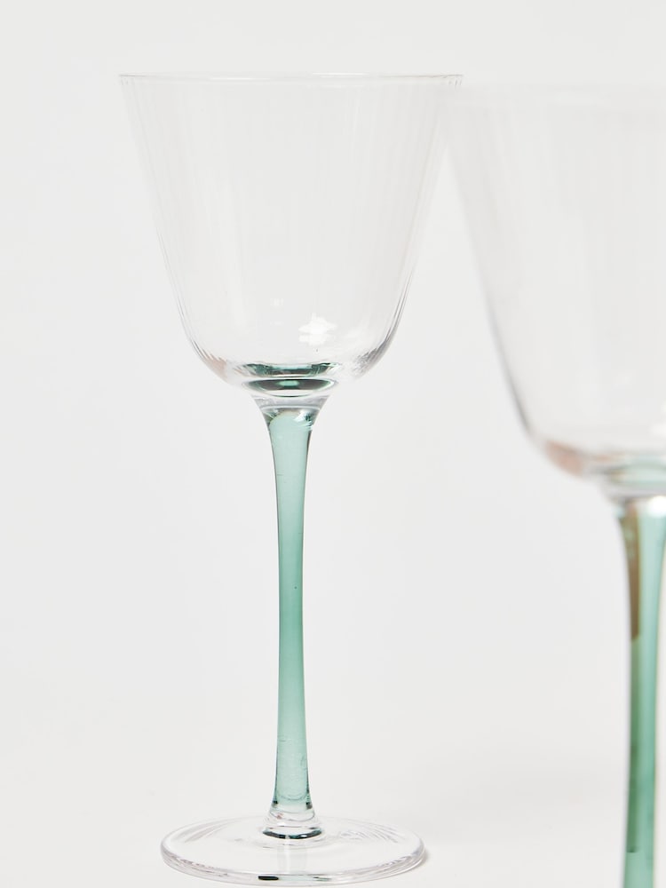 Oliver Bonas Set of 4 Grey La Petite Wine Glasses - Image 4 of 4 Oliver Bonas Set of 4 Grey La Petite Wine Glasses - Image 4 of 4