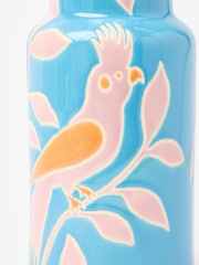 Oliver Bonas Blue Bird Ceramic Vase - Image 2 of 3
