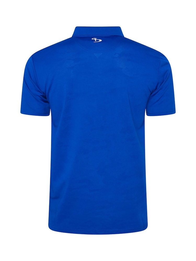 Stromberg Mens Blue Abbeydale Golf Polo Shirt - Image 2 of 5 Stromberg Mens Blue Abbeydale Golf Polo Shirt - Image 2 of 5
