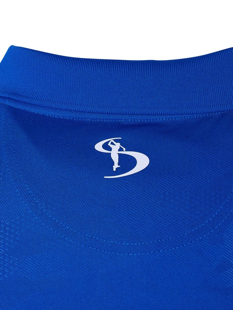 Stromberg Mens Blue Abbeydale Golf Polo Shirt - Image 5 of 5