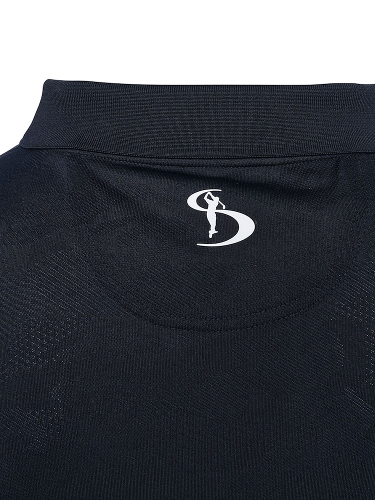 Stromberg Mens Blue Abbeydale Golf Polo Shirt - Image 4 of 4