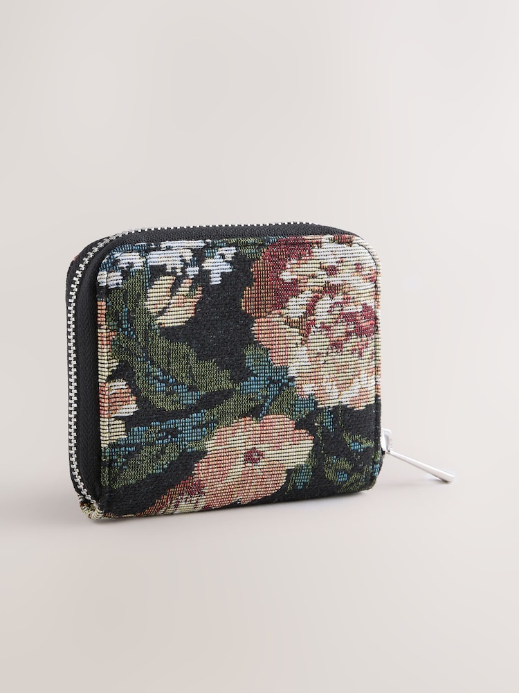 Floral Print Zip Around Midi Purse - Image 2 of 4