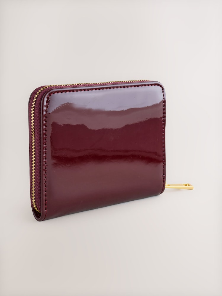 Beerenrot - Midi Zip Around Purse - Bild 2 von 5