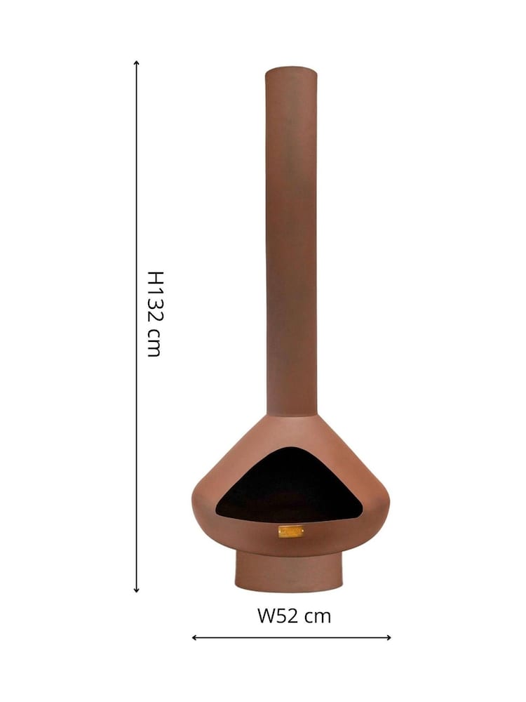 Ivyline Rust Garden Fornax Fireplace - Image 4 of 4