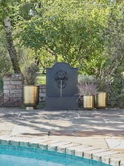 Ivyline Granite Garden Luxury Lion Water Feature - Image 1 of 4
